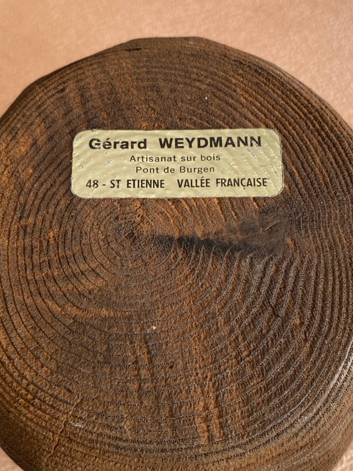 Wooden planter / pot, art crafts
