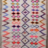 Authentic moroccan berber carpet azilal 240x145 cm