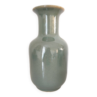 Celadon green vase porcelain Thailand