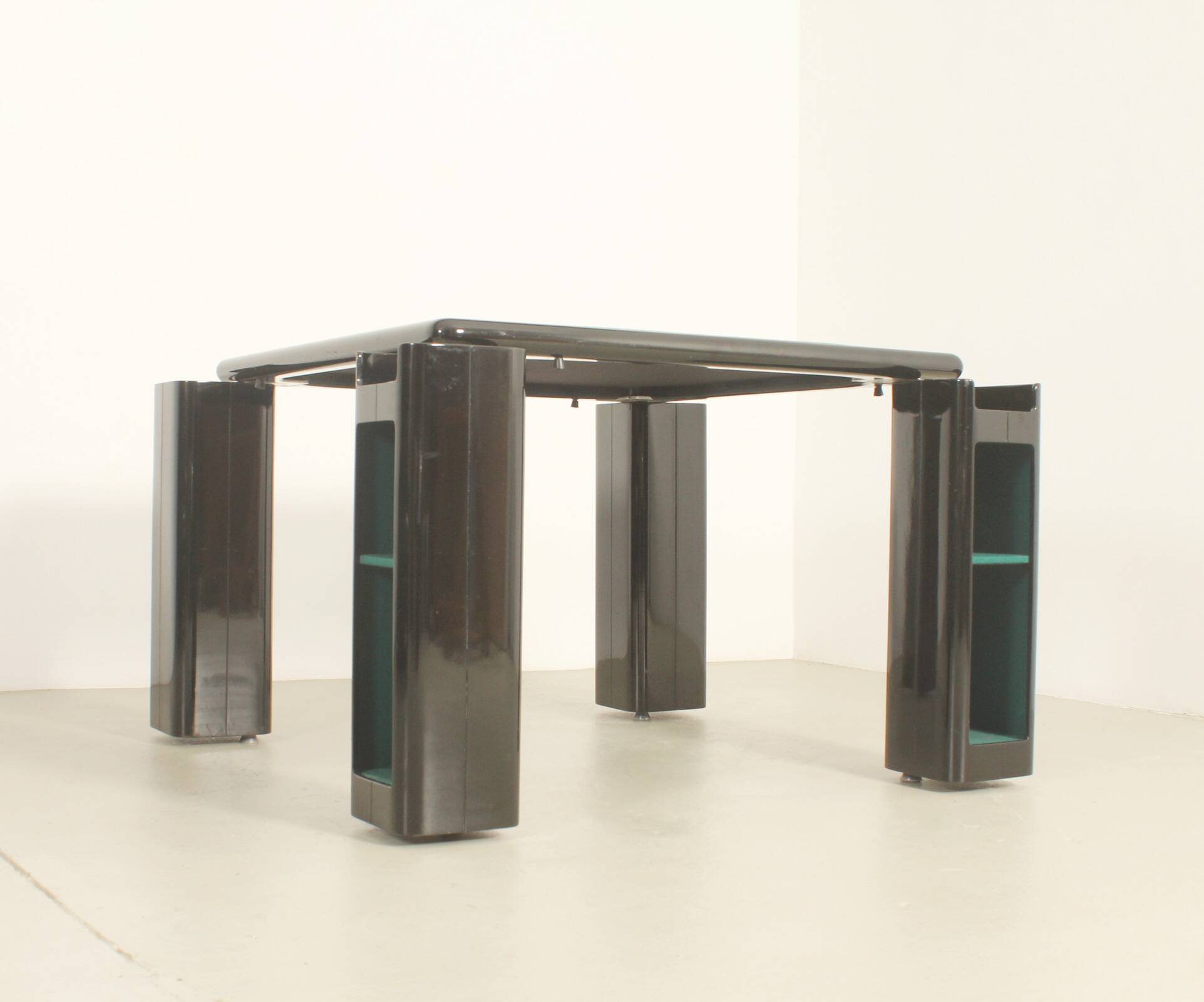 Game table by Pierluigi Molinari for Pozzi, Italy, 1970