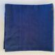 Old damask tablecloth navy blue - cotton -140x160 cm