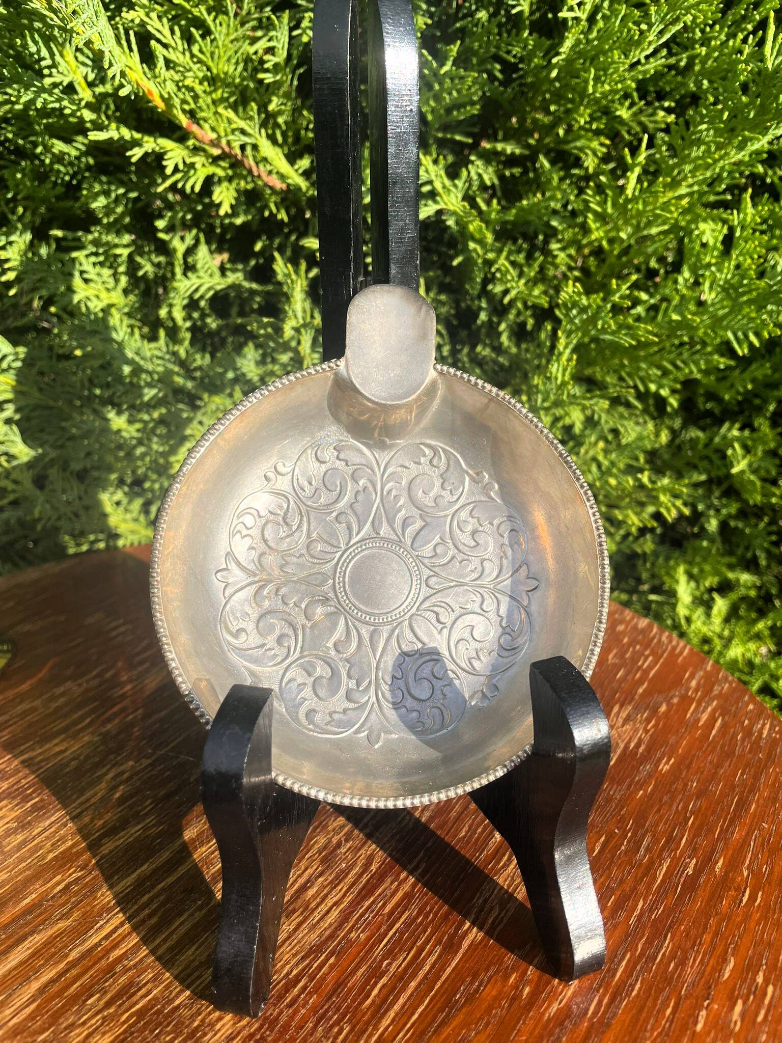 Pewter tray / ashtray