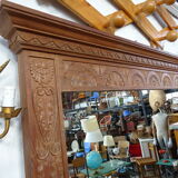 Sculpted mirror 130 x 117 cm