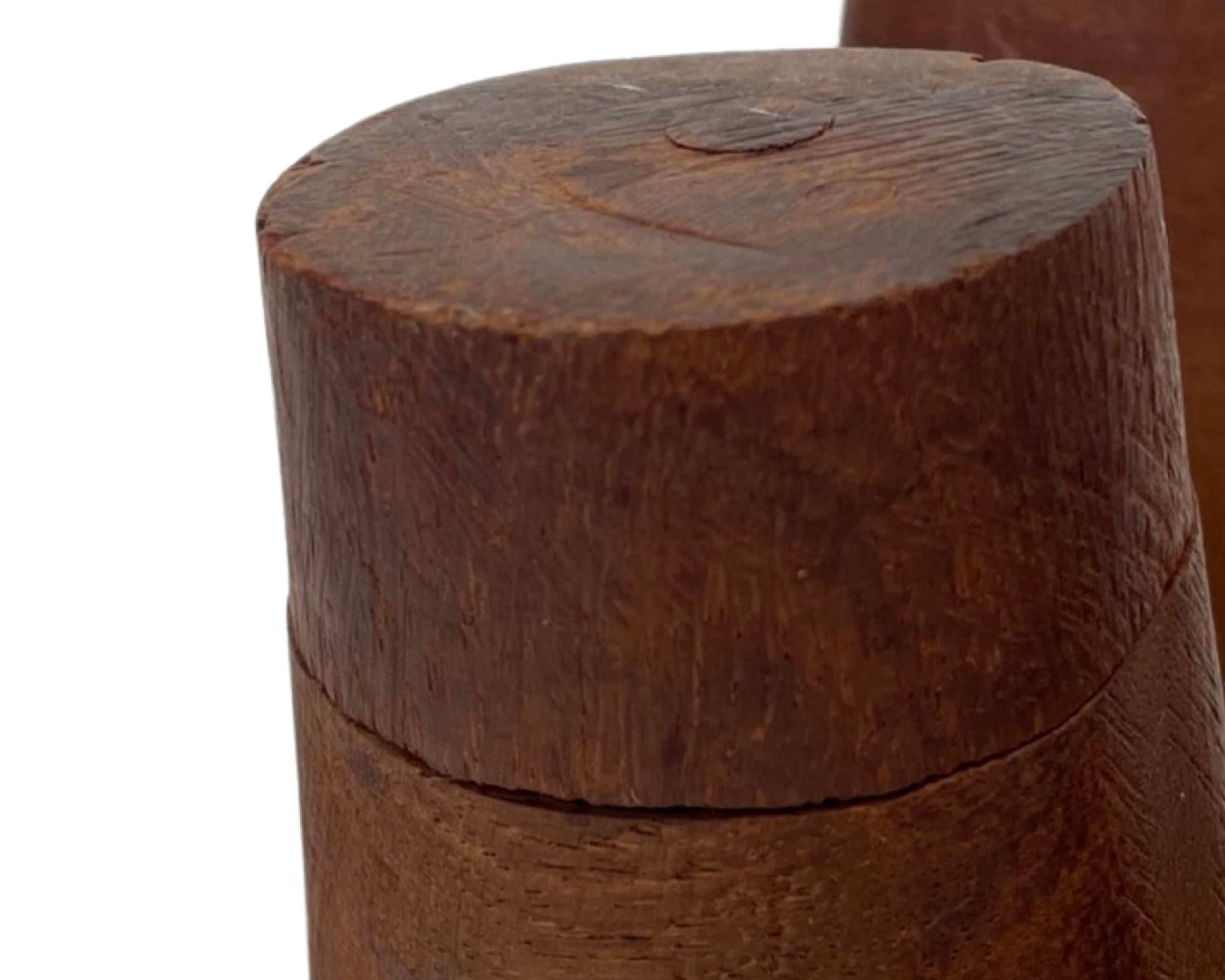 Vintage African hand-carved wooden Senufo stool bench design