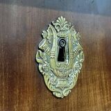 Buffet Empire début XIXème en acajou et dessus marbre noir