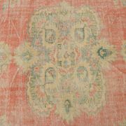 6x8 Peach Red & Yellow Vintage Rug,  181x260Cm
