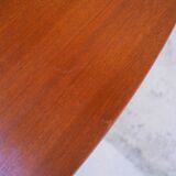 Scandinavian dining table extendable teak by Henry Walter Klein