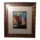 Tableau Saint Tropez  ilio burruni artiste peintre italien