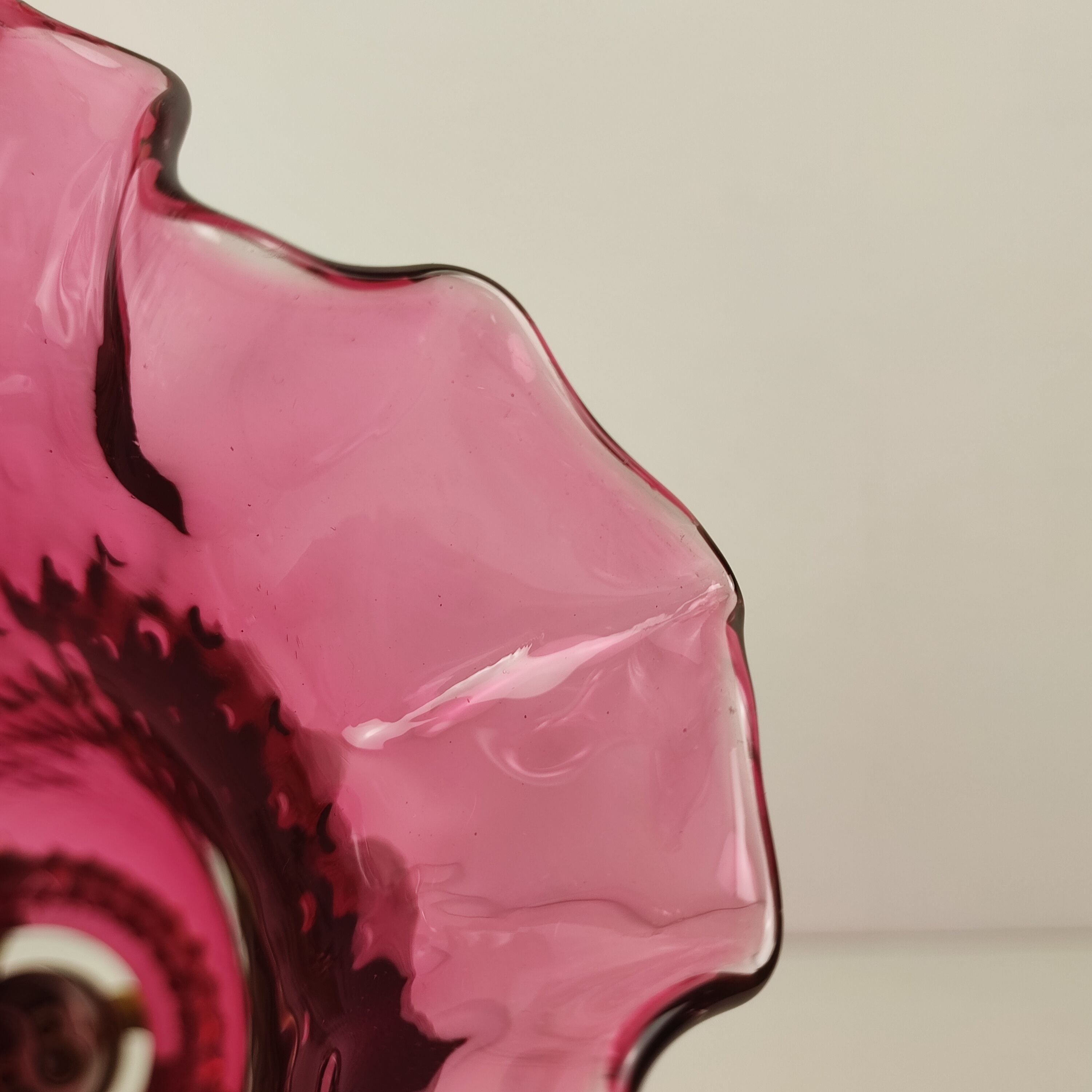 Vintage brass wall lamp