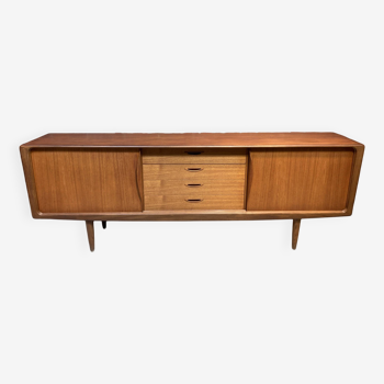 Teak sideboard by Henry Walter Klein for Bramin, Denmark 1960s