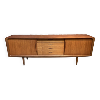 Teak sideboard by Henry Walter Klein for Bramin, Denmark 1960s