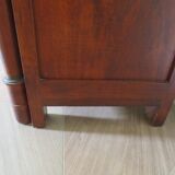 4-drawer chest of drawers - empire style - with detached columns - mahogany-bronze stain