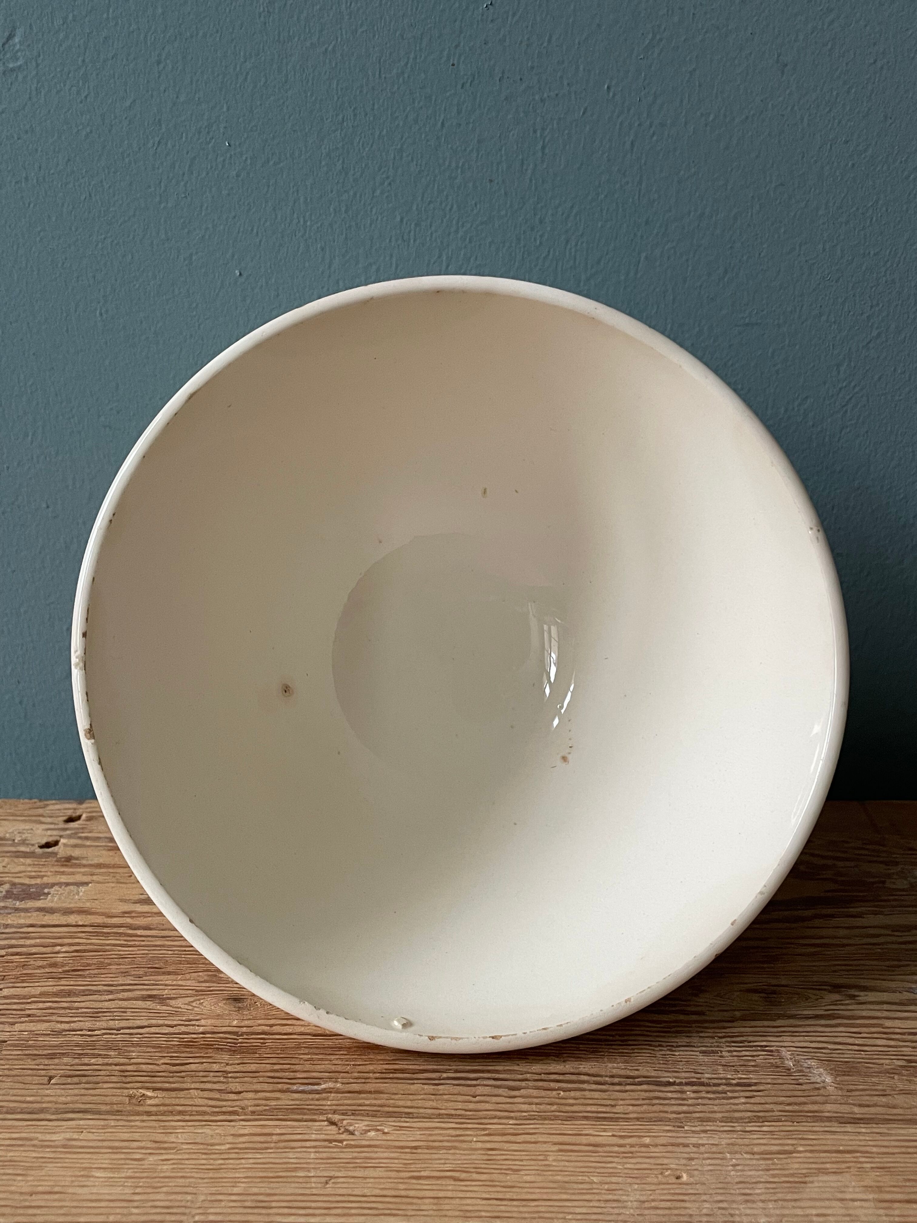 Set of 5 vintage badonviller earthenware bowls