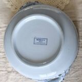 Antique U&C Sarreguemines earthenware salad bowl - Mimosa model