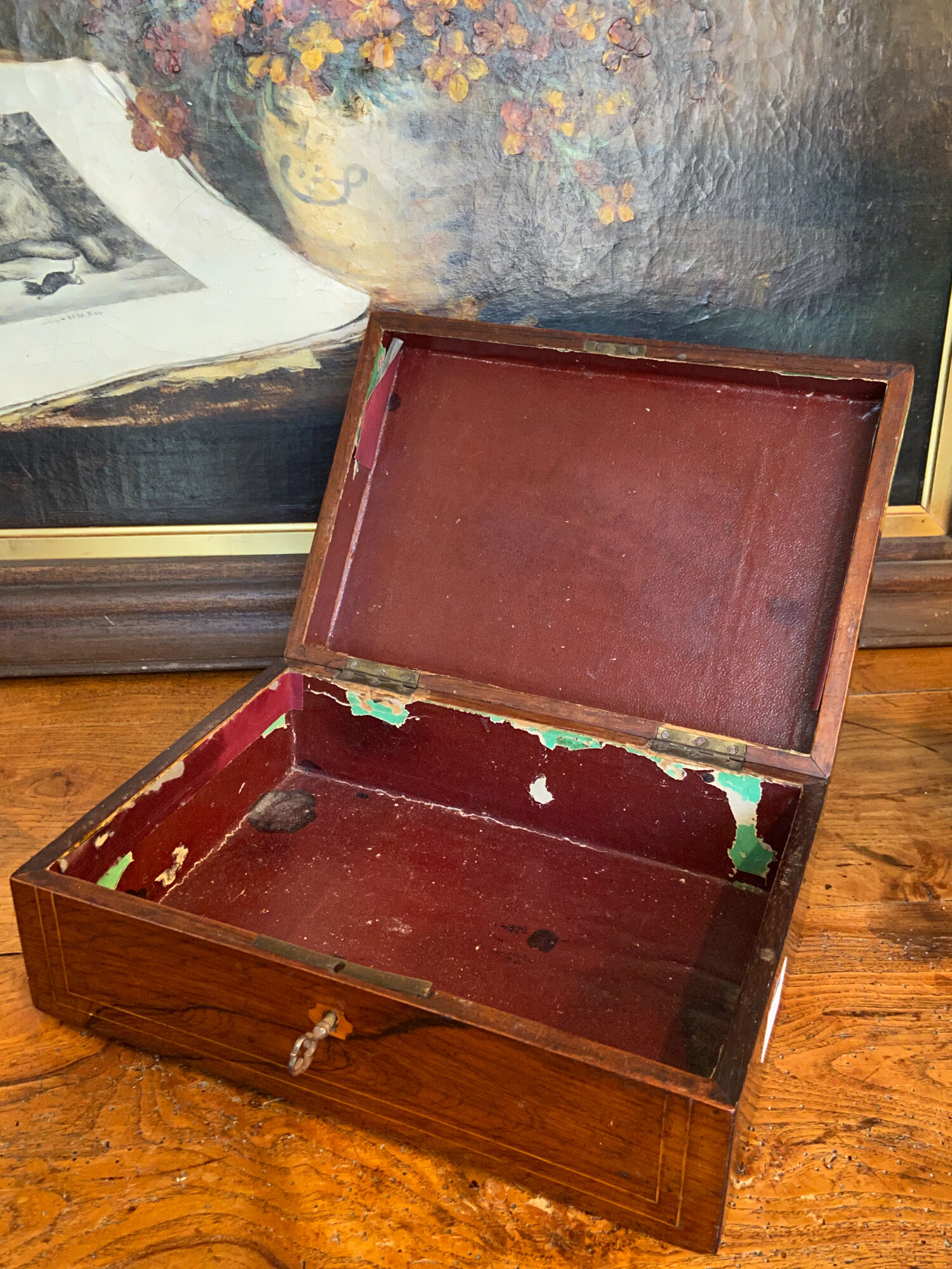 Charles X rosewood box