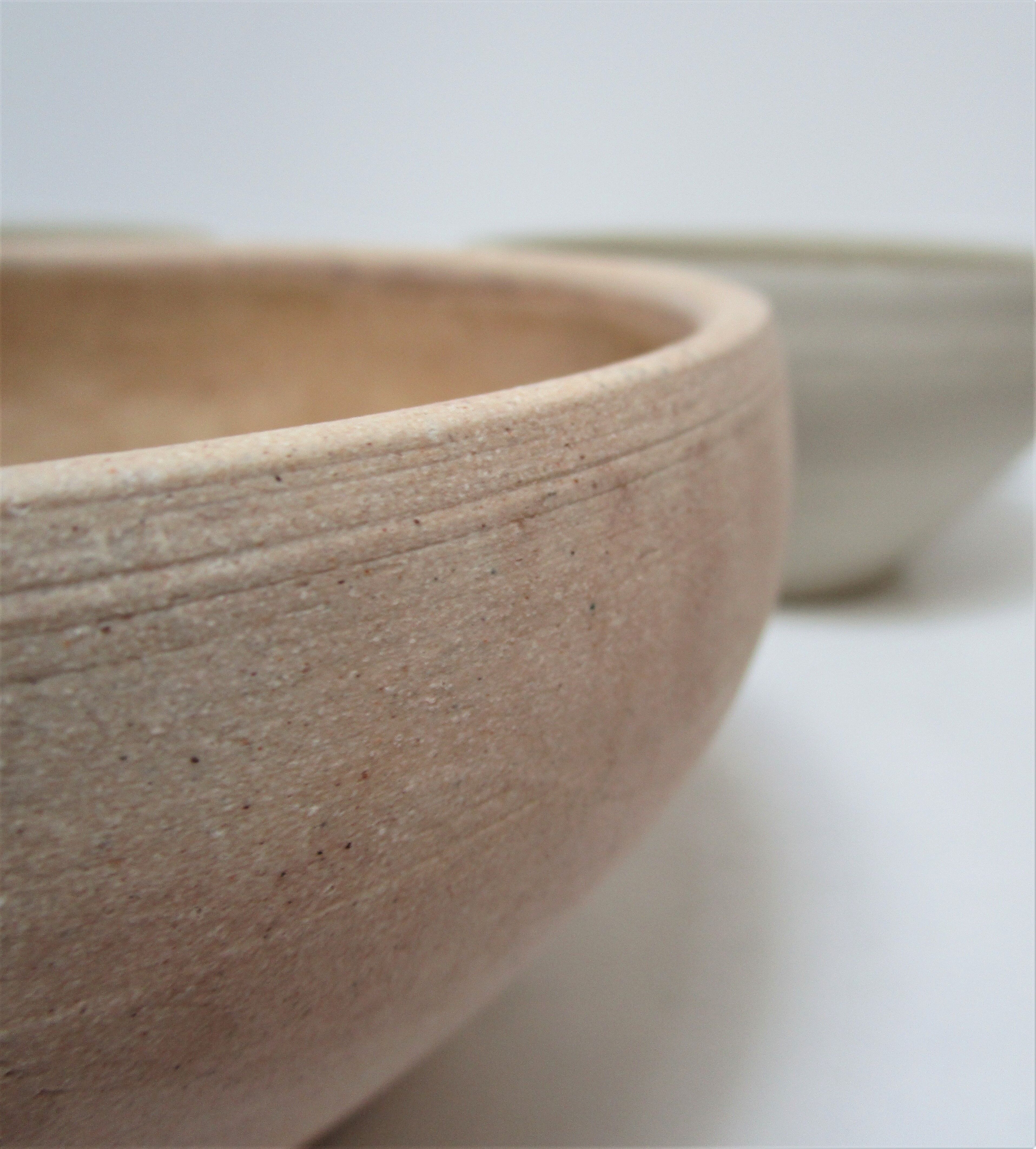 Three ceramic bowls