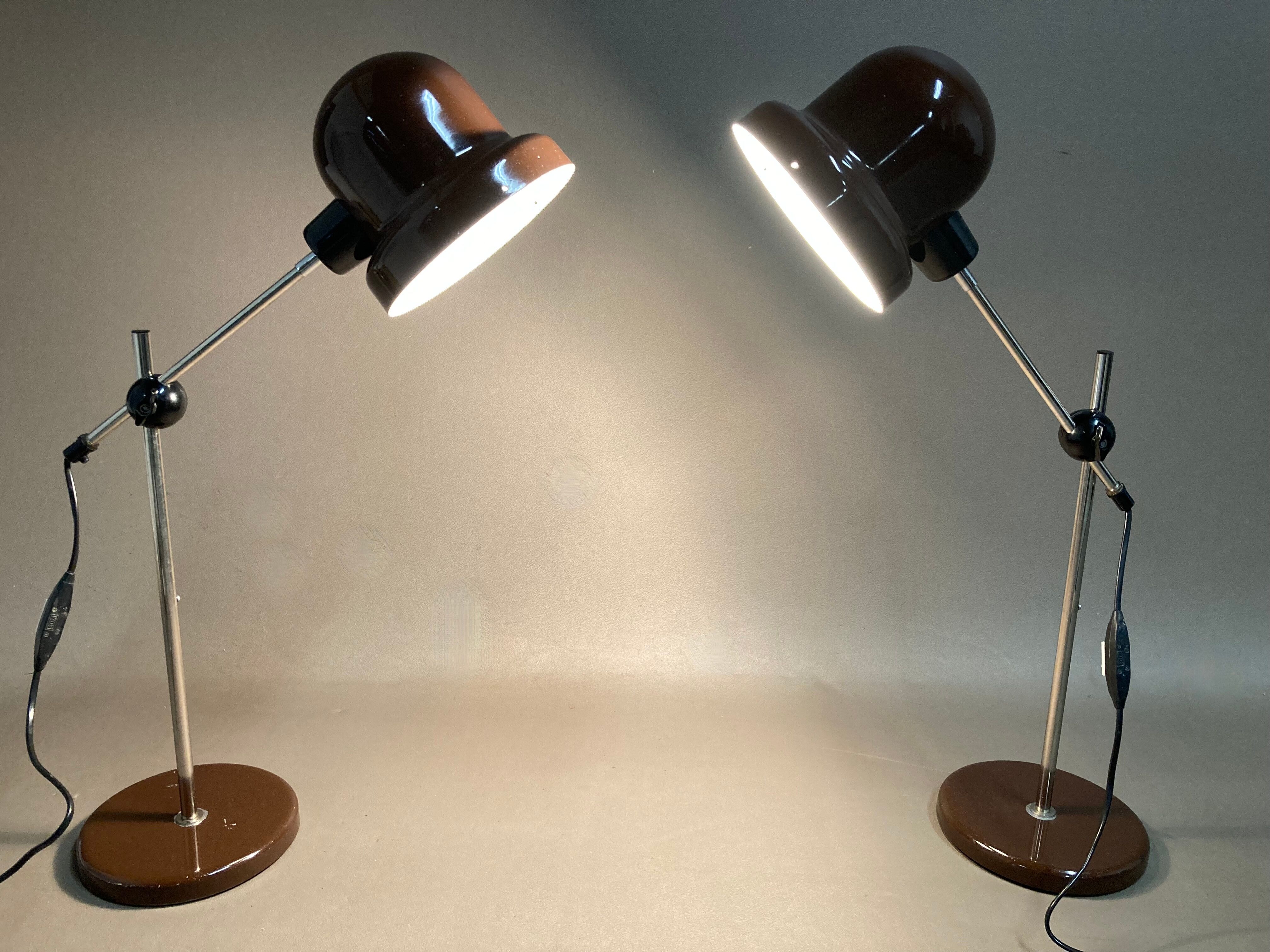 Pair of lamps design 1960