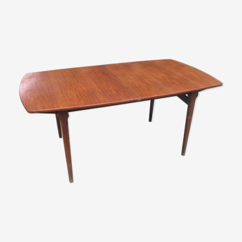 Scandinavian table in teak 1960