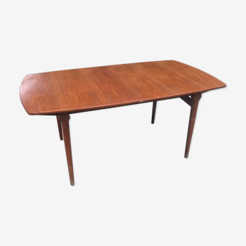 Table scandinave en teck 1960