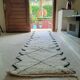 Tapis berbère couloir 90x310 cm