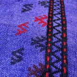 Vintage turkish kilim cushion cover 45 x 45 cm