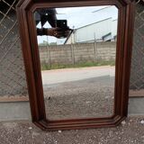 Mirror wood frame