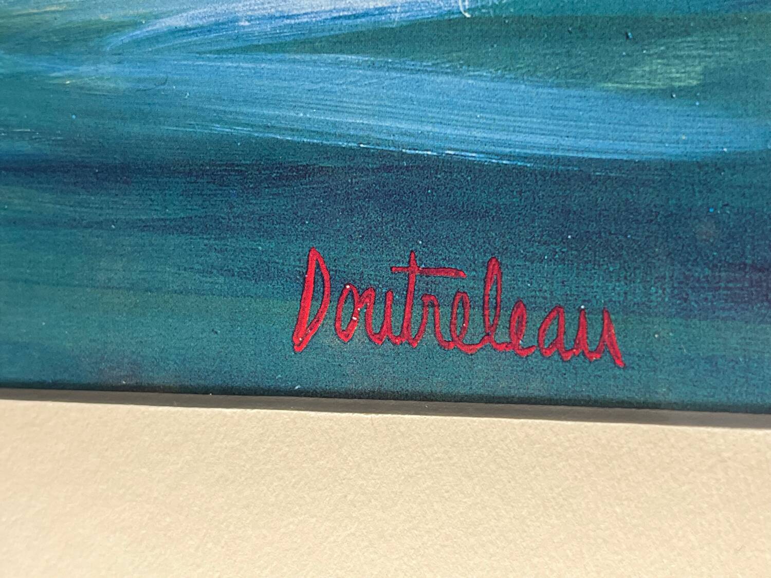 Table of sailboats – according to Doutreleau – framed