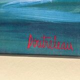 Table of sailboats – according to Doutreleau – framed