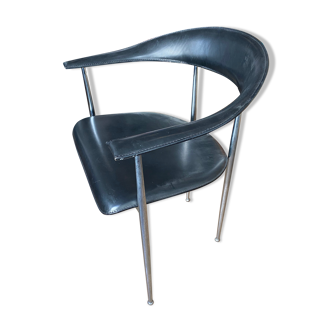 Fauteuil P40 design Italien Vegni & Gualtierotti édition Fasem Italia circa 1980