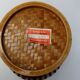 Antique Shanghai vase woven rattan bamboo ceramic People's Republic of China