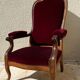 Antique Voltaire armchair