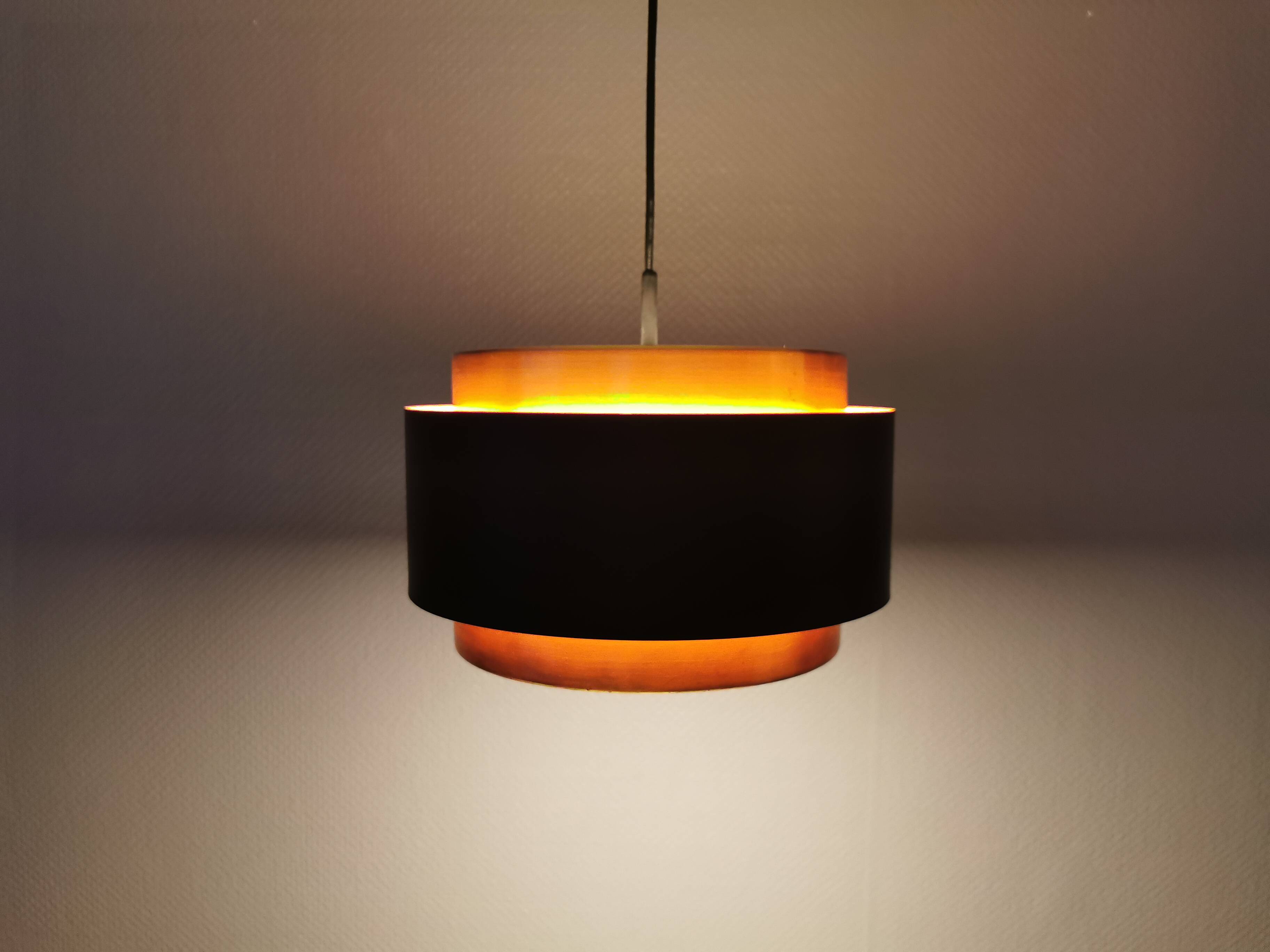 Hanging lamp, model Saturn designed by Jo Hammerborg Denmark 1963