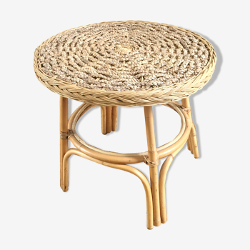 Table d’appoint osier