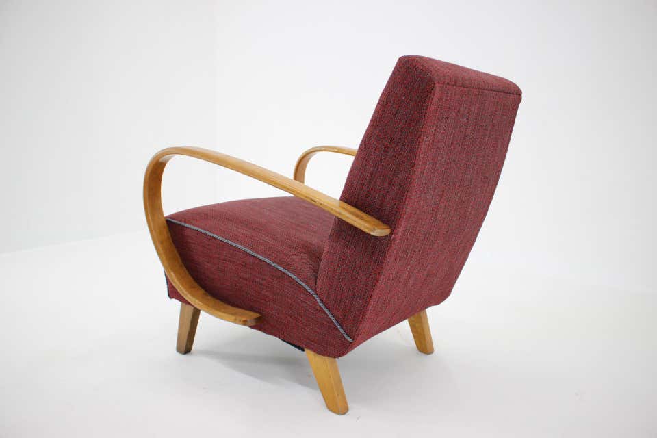 Armchair by Jindrich Halabala, 1950s