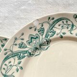 Set of 6 Small Antique Iron Earth Plates "Figuig" – Longchamp 19th Century