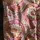 Vintage duvet/bedspread with a paisley pattern.
