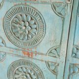 Old wooden door