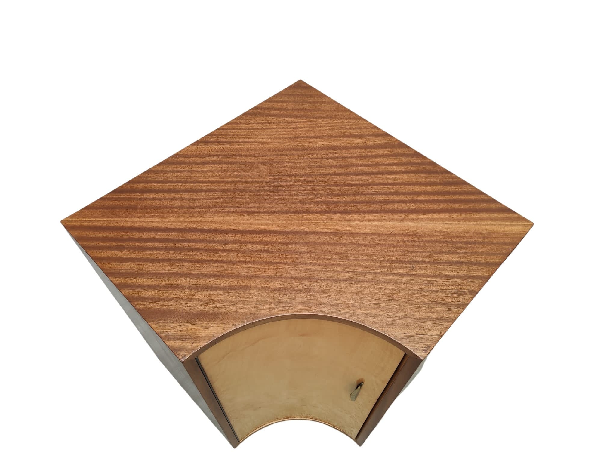 Mid Century corner cabinet