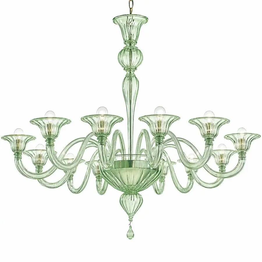 Modern Rigadin Murano Glass Chandelier by Simoeng