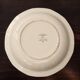 Vintage round serving platter from Sarreguemines - Claude model