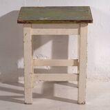 Antique small square tables (circa 1920). 2-piece set