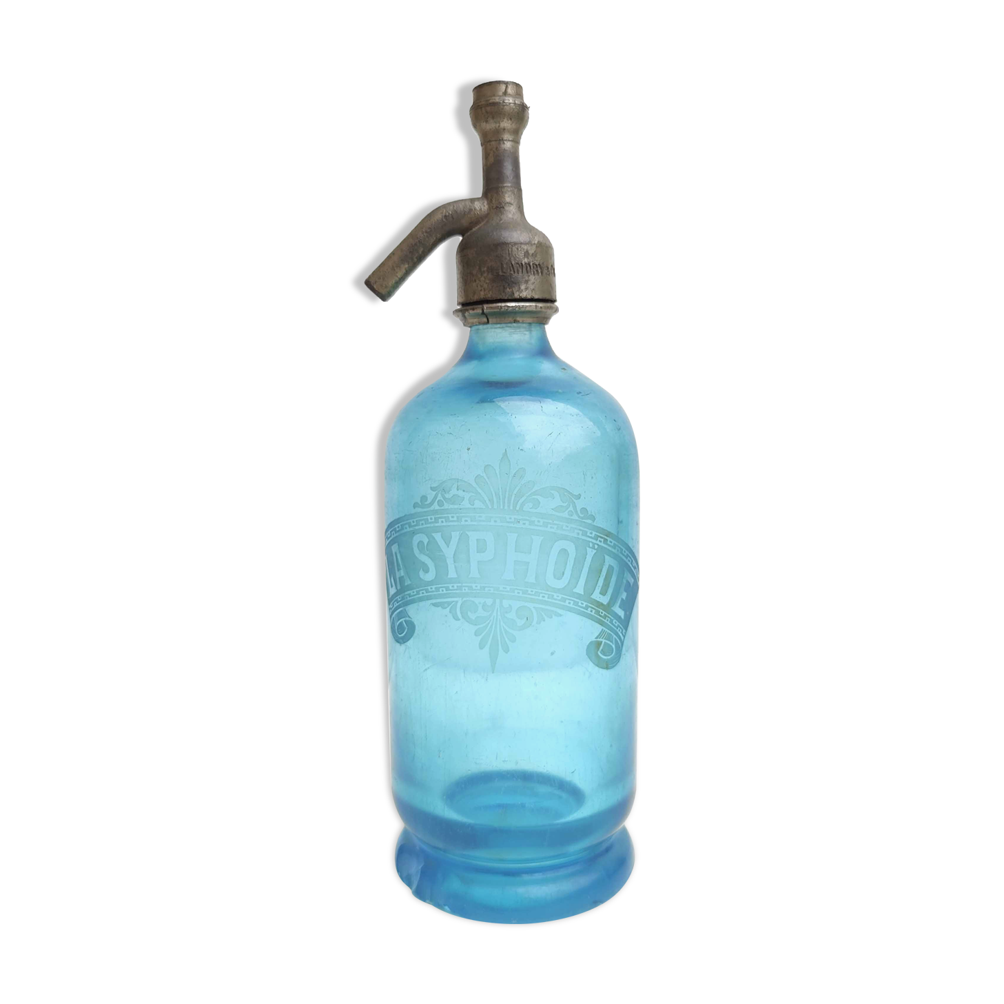 Siphon bistro vintage blue