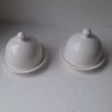 Table bell, butter dish