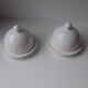 Table bell, butter dish