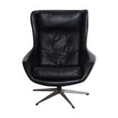 Scandinavian leather armchair 1970