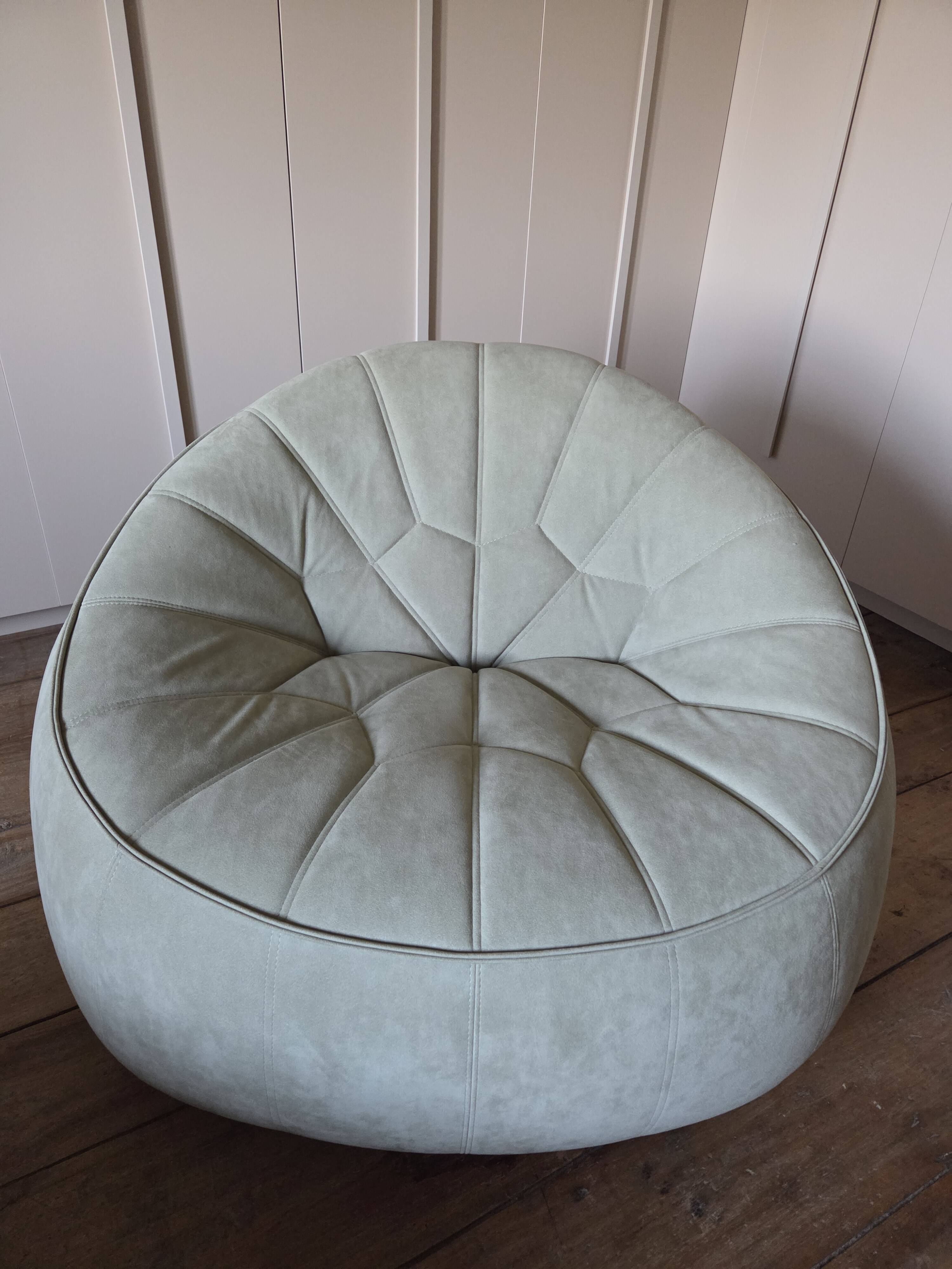 New ottoman armchair by cinna
