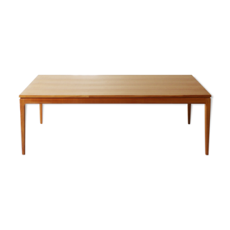 Table basse en bois de cerisier des années 1960