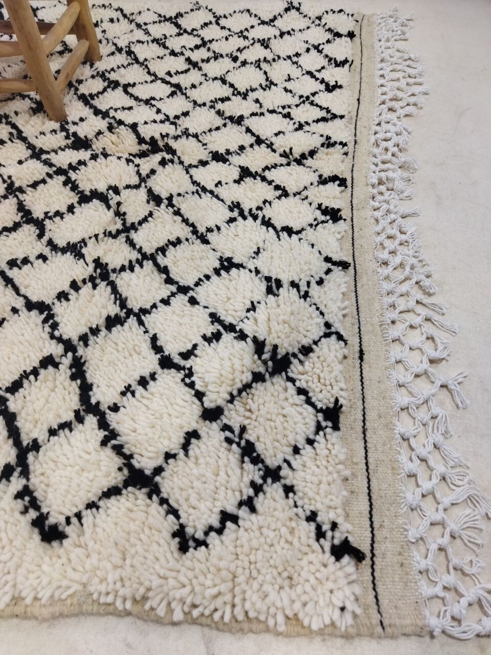 Handmade Moroccan Berber carpet 264 X 155 CM