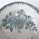 Lot de 4 assiettes plates terre de fer modèle Margot
