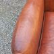 Art deco leather club chair from the 1930s